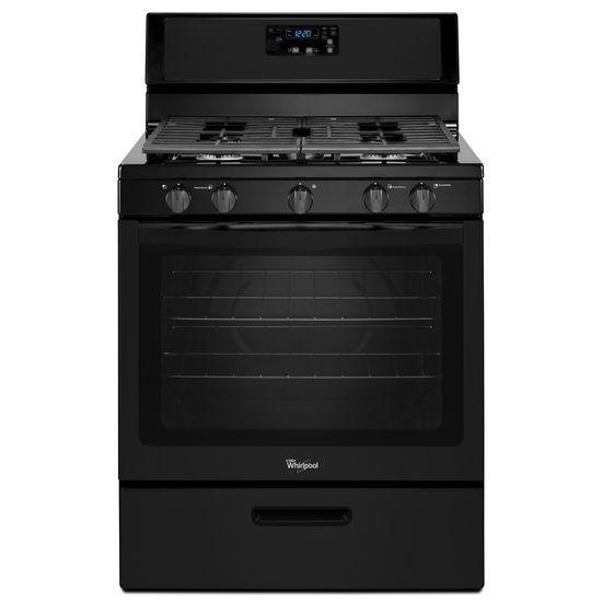 Whirlpool WFG505M0BB 5.1 cu. ft. Freestanding Gas Range with Five